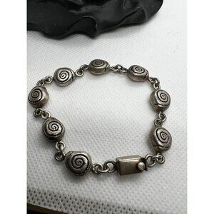 Mexico 925 Sterling Silver Bracelet 6.34